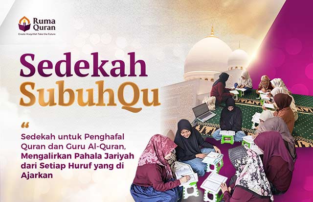 Sedekah SubuhQu Atas Nama Orangtua
